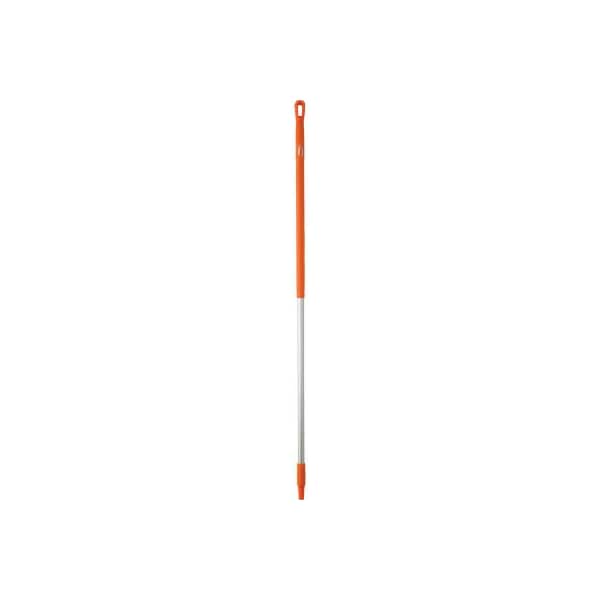 Vikan 59in Aluminum Handle, Orange